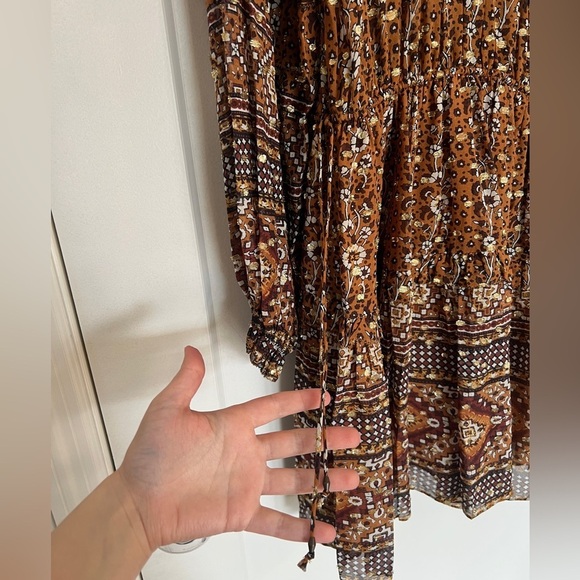 Ulla Johnson Erisa Dress - Ochre - Picture 8 of 9